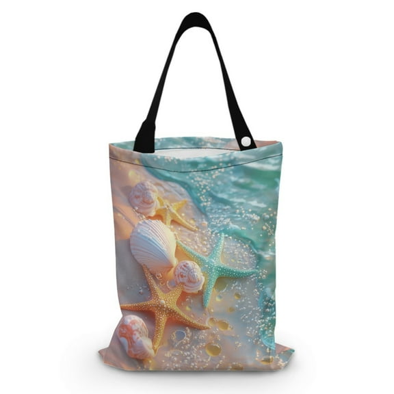 Yuyamidu Starfish Car Trash Bags for Truck Van Sedan Hanging Car Trash Bag Shell Trash Bagtainer Beach Auto Garbage Bag Accessories Foldable Small Wastebasket Holder