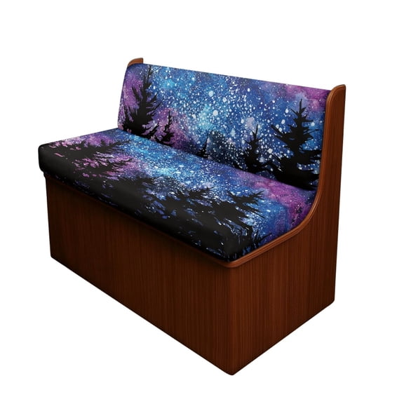 Yuyamidu Starry Sky RV Dinette Cushion Covers Booth Set Tree RV Couch Cushion Cover 2 Pack RV Stretch Sofa Seat Slipcovers Elastic Camper Cushion Slipcovers