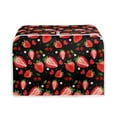 thumbnail image 1 of Yuyamidu Strawberry Toaster Cover 2-Slice Wide Slot Bread Maker Dust Cover Spill Proof Small Appliance Cover Home Kitchen Decorative Cover Microwave Dustproof Cover, 1 of 7