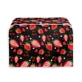 thumbnail image 1 of Yuyamidu Strawberry Toaster Cover 4-Slice Wide Slot Bread Maker Dust Cover Spill Proof Small Appliance Cover Home Kitchen Decorative Cover Microwave Dustproof Cover, 1 of 7