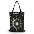 thumbnail image 1 of Yuyamidu Sun and Moon Car Trash Bag with Adjustable Buttons Car Rear Storage Bag Hanging Car Waste Bag Black Auto Garbage Bag Holder Accessory Fit Truck Sedan, 1 of 7