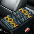 thumbnail image 1 of Yuyamidu Sunflower Armrest Cover for Car Truck Sedan Aztec Auto Center Console Cover Winter Warm Car Center Console Armrest Cushion Accessory, Green, 1 of 7