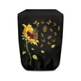 thumbnail image 1 of Yuyamidu Sunflower RV Electric Tongue Jack Cover Universal Camper Jack Cover Protector for Outside Protection Butterfly Trailer RV Electric Jack Cover with Tight Belt, Black, 1 of 7