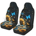 thumbnail image 1 of Yuyamidu Sunflowers Car Seat Covers for Women, Waterproof Auto Front Seats Covers Blue Butterfly Car Accessories Set Fits for SUV, Sedan, Truck, 1 of 7