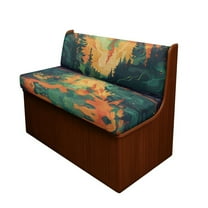 Yuyamidu Sunset RV Dinette Cushion Covers Replacement Tree Camper Cushion Slipcover Slip Covers for RV Furniture RV Accessories Elastic RV Sofa Cushions
