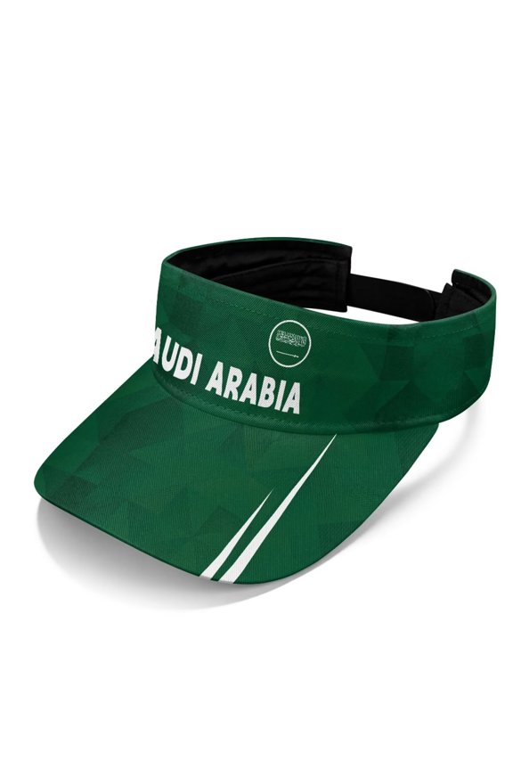 Visor Hat for Men Women Wide Brim Sun Visor Hat for Women Saudi Arabia Women Sports Caps for Soccer Fans Gifts