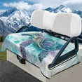 thumbnail image 1 of Yuyamidu Watercolor Sea Turtle Golf Cart Seat Covers Flannel Golf Cart Seat Towel Blanket Fits in Club Car Other 2-Seat Golf Carts Decoration, Blue, 1 of 8