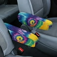 thumbnail image 1 of Yuyamidu Whilpool Tie Dye Car Seat Armrest Covers 1 Pair Car Front Seat Armrest Cover Soft Car Armrest Protective Cover Auto Armrest Accessories Replacement, 1 of 7