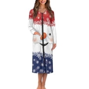 knee length dresses for ladies Lavetir Rust A-Line/Princess One-Shoulder Floor-Length Christmas Dresses with Split Side 2026 main image 0