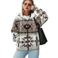 thumbnail image 1 of Yuyamidu Womens Sweatshirts Boho Hoodies for Women Jacket Trending Clothes Fall Coats for Women 2025 Womens Oversized Sweatshirt Zip Up Hoodie XL, 1 of 7