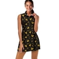 thumbnail image 1 of Yuyamidu Yellow Heart Love Womens Tennis Dress Valentine's Day Quick Dry Sports Activewear Dresseswith Built-in Shorts Summer Outfits Sleeveless Tennis Dress Size M, 1 of 7
