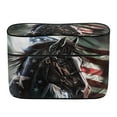 thumbnail image 1 of Yuyamidu Horse RV Propane Tank Cover Waterproof Double 40LB Camper Propane Tank Protective Covers American Flag Gas Cylinder Cover, Easy to Put on RV Trailer Travel Accessories, 1 of 8