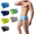 thumbnail image 1 of Yuyangdpb Men's Bikini Underwear Sexy Bulge Enhancing Pouch Briefs Muti01/6pack-XL, 1 of 6