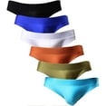 thumbnail image 1 of Yuyangdpb Men's Briefs Low Rise Bikini Underwear 517Multi/7pack L, 1 of 7