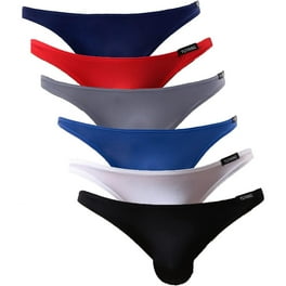 Mens Bikini Underwear Soft V-Shaped Pouch Enhancing Low Waist