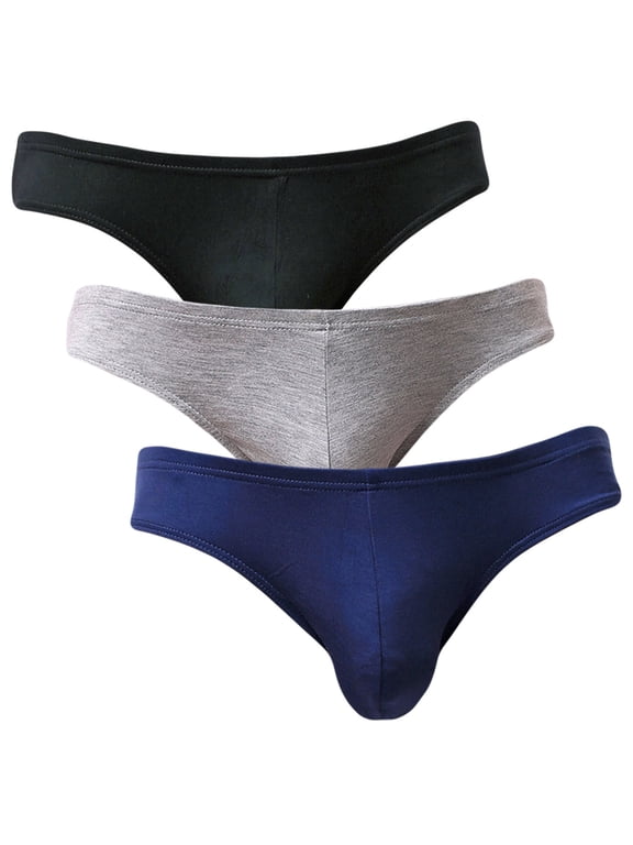 Men's Supersoft Modal Briefs Low Rise Lightweight Underwear 3pack S