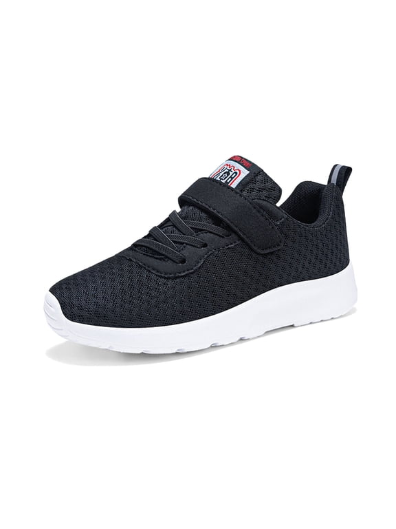 Steel Toe Sneakers Boys Girls Sneakers Kids Sports Running Walking Shoes for Toddler/Little Kid/Big Kid Black 2 33