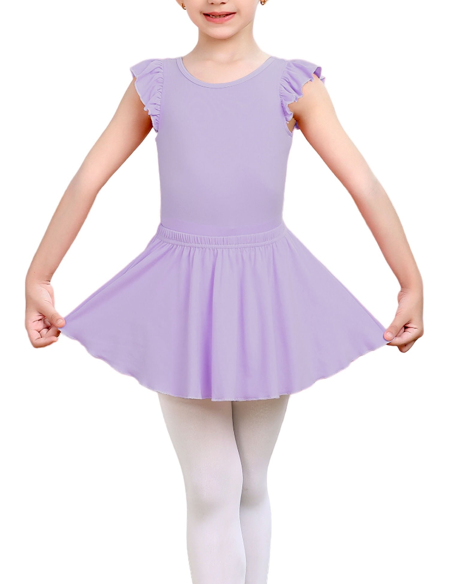 Soft Elegance Short Sleeve Princess Leotard - Tween