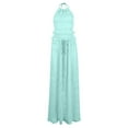 thumbnail image 1 of Yuzhih 2 Piece Maxi Skirt Set for Women Sleeveless Tie Backless Tops and Drawstring Waist Long Skirt Set Vacation Outfits, 1 of 3