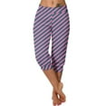 thumbnail image 1 of XuJwPNcy Capri Pants for Women Summer Stripe Print Cinch Bottom Capris Casual Elastic Waist Soft Active Stretch Pants, 1 of 6