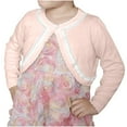 thumbnail image 1 of XuJwPNcy Children Girl's Cardigan Sweater Fall Solid Cover up Cropped Tops Long Sleeve Button Open Front, 1 of 6