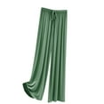 thumbnail image 1 of XuJwPNcy Cropped Pajama Pants for Womens Elastic Waisted Straight Leg Pjs Bottom Soft Comfy Sleepwear Loungewear, 1 of 2