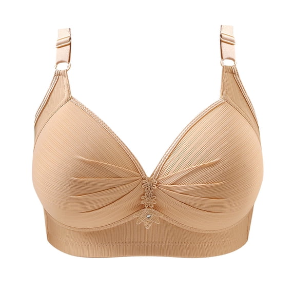 XuJwPNcy Everyday Bras for Women No Underwire Seamless Full Coverage Wireless Non-padded Plus Size Bralettes