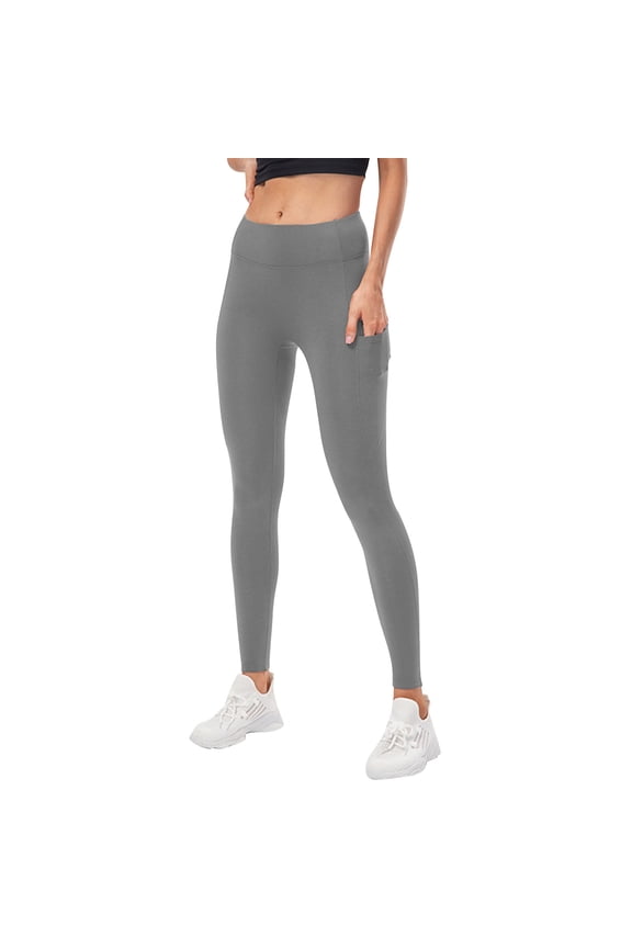 Fleece Lined Leggings Women Low Waisted Winter Warm Tights Thermal Running Yoga Pants for Cold Weather
