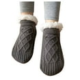 thumbnail image 1 of XuJwPNcy Fleece Lined per Socks for Women Fuzzy Cute and Cozy pers for Ladies Solid Color Winter Socks, 1 of 5