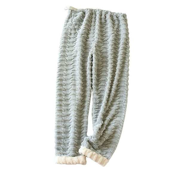 XuJwPNcy Fuzzy Pajama Pants for Women Warm Soft Fleece Pjs Bottoms Sleepwear Fall Winter Casual Sleepwear