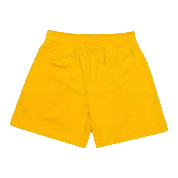 XuJwPNcy Gym Shorts for Men Big and Talls Summer Casual Breathable Mesh Elastic Waisted Shorts Workout Sports Shorts