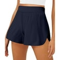 thumbnail image 1 of cfhntfmh Gym Shorts for Women High Waisted Athletic Running Shortshigh Split Gym Workout Shorts, 1 of 7