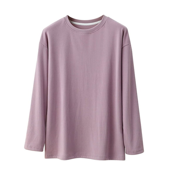 XuJwPNcy Long Sleeve Thermal Shirts for Women for Cold Weather Thermal Underwear Tops Base Layer Loungewear