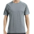 thumbnail image 1 of XuJwPNcy Men's Big and Talls Athletic Shirts Quick Dry Short Sleeve Workout Tees Summer Outdoors Running Tshirts, 1 of 7