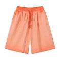 thumbnail image 1 of Yuzhih Men's Casual Wide Leg Shorts with Drawstring Waist and Pockets Summer Beach Vacation Bermuda Shorts for Men, 1 of 3