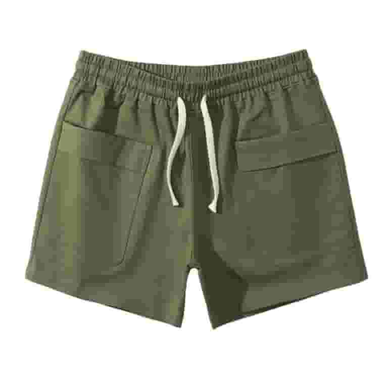 Yuzhih Men's Cotton Running Shorts with Pockets Solid Color Yuzhih Men's Cotton Running Shorts with Pockets Solid Color