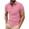 thumbnail image 1 of XuJwPNcy Men's Slim Fit Muscle Shirts Solid Color Short Sleeve Stretch Quick Dry Tee Casual Golf Athletic T-Shirts, 1 of 7