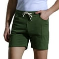 thumbnail image 1 of XuJwPNcy Mens Athletic Workout Shorts with Pockets Cotton Casual Shorts Elastic Waist Joggers Sports Sweat Shorts, 1 of 7