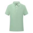 thumbnail image 1 of XuJwPNcy Mens Golf Shirt Quick Dry Short Sleeve Gym T Shirt Casual Slim Solid Color Workout Athletic Tee Summer Basic Shirt, 1 of 4