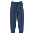 thumbnail image 1 of XuJwPNcy Mens Pajama Pants Soft Cotton Lounge Tapered Bottoms with Pockets Drawstring Sleepwear Long Pj Trousers, 1 of 3