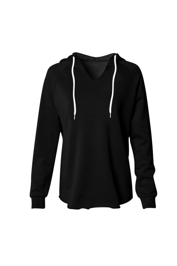 Yuzhih Oversized Sweatshirts for Women Long Sleeve Fall Winter Hoodies Drawstring Pullover Tops with Pockets