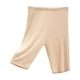 thumbnail image 1 of XuJwPNcy Pajama Bottom Shorts for Women Elastic Waist Stretchy Casual Loose Solid Knee Length Sleepwear, 1 of 3