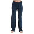 thumbnail image 1 of Yuzhih Pajama Pants for Women Elastic Waist Drawstring Solid Sleep Trousers Soft Comfy Lounge Sleep Pj Bottoms, 1 of 5