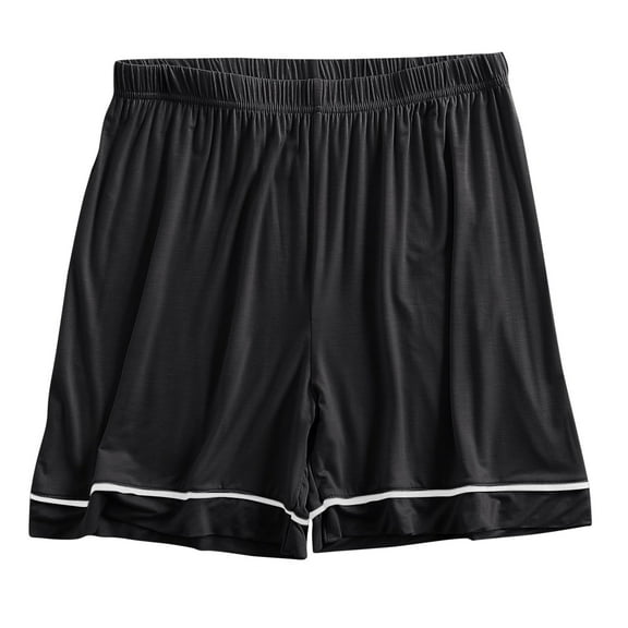 XuJwPNcy Pajama Shorts for Women Elastic Waisted Stretchy Pjs Bottom Soft Comfy Sleepwear Basic Loungewear