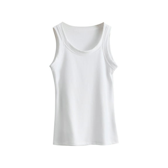 XuJwPNcy Pajama Tank Tops for Women Scoop Neck Sleeveless Casual Soft Tshirts Summer Basic Slim Tops