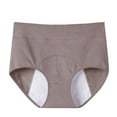 thumbnail image 1 of XuJwPNcy Plus Size Cotton Underwear for Women High Waisted Full Coverage Briefs Solid Soft Comfy Briefs Underpant, 1 of 5