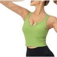 thumbnail image 1 of Yuzhih Ribbed Tank Tops for Women Low Cut Sleeveless Slim Knit Clubwear Fashion Going out Tops 2025, 1 of 4