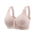 thumbnail image 1 of XuJwPNcy Seamless Front Closure Bras for Women No Underwire with Support Bra Full Coverage Soft Bralettes, 1 of 5