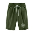 thumbnail image 1 of XuJwPNcy Shorts for Women Knee Length Drawstring Sweatshorts Printed Summer Comfy Lounge Shorts, 1 of 6