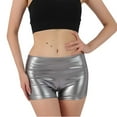 thumbnail image 1 of Yuzhih Shorts for Women Trendy 2024 Stretch High Waisted Biker Shorts Summer Slim Workout Yoga Short Leggings, 1 of 7